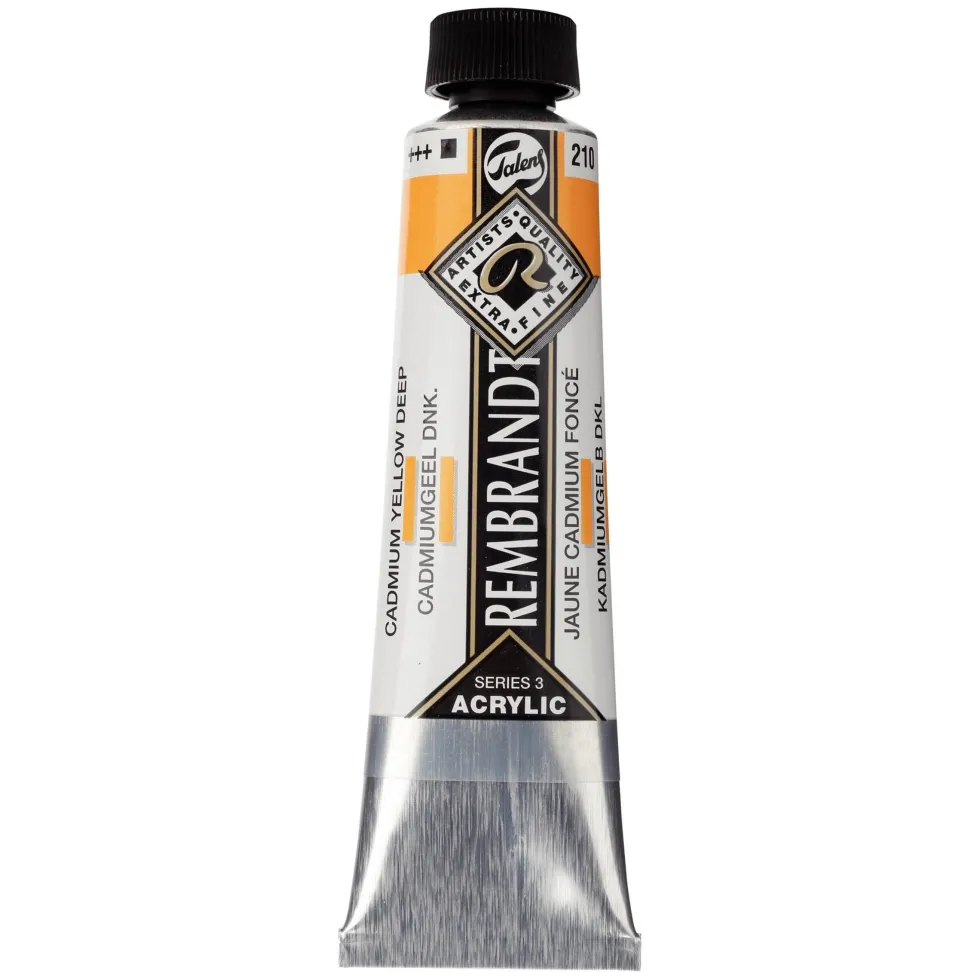 Farba akrylowa - Rembrandt - Cadmium Yellow Deep, 40 ml