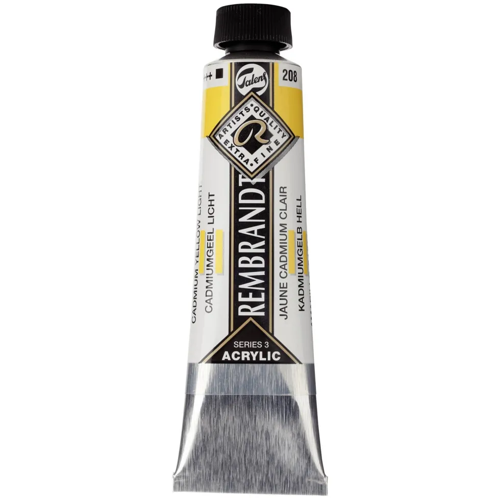 Farba akrylowa - Rembrandt - Cadmium Yellow Light, 40 ml