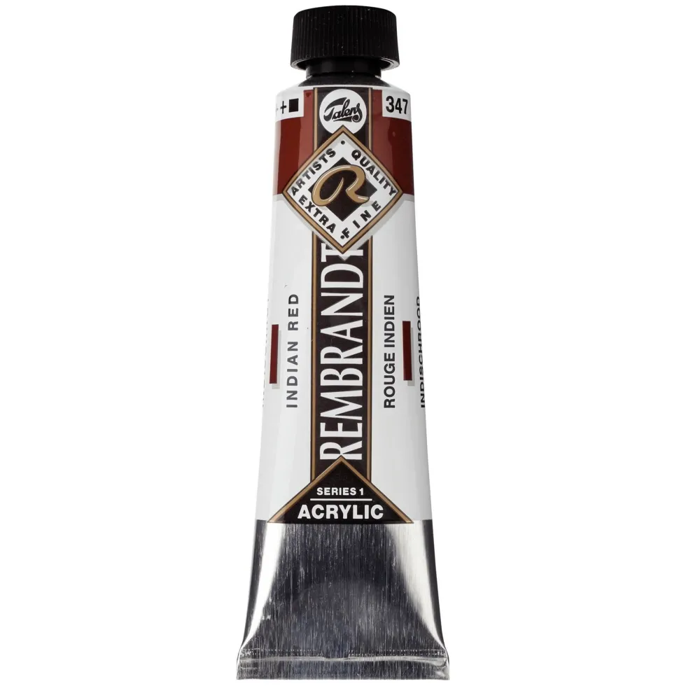 Farba akrylowa - Rembrandt - Indian Red, 40 ml