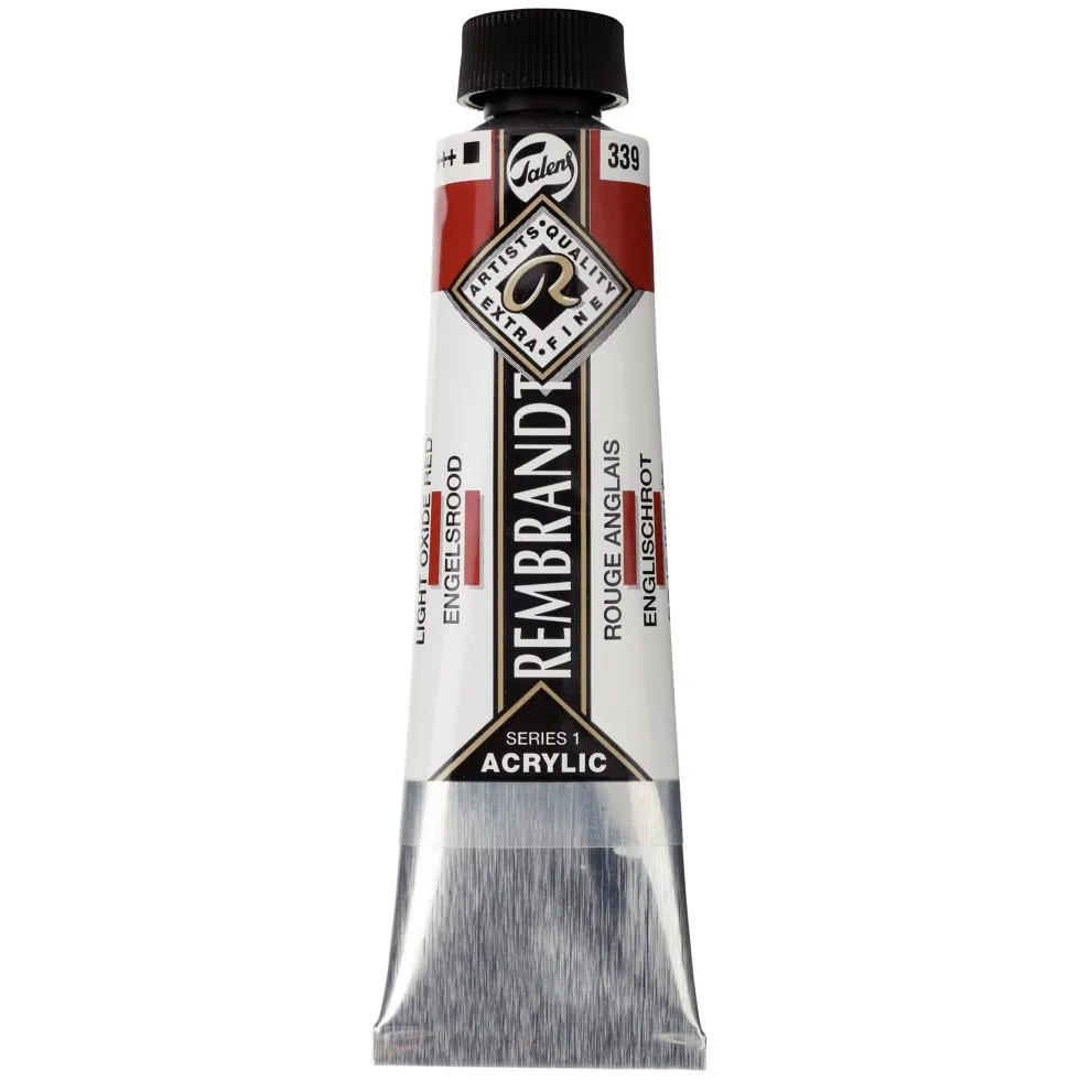 Farba akrylowa - Rembrandt - Light Oxide Red, 40 ml
