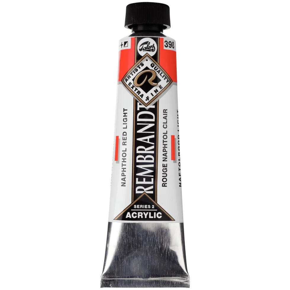 Farba akrylowa - Rembrandt - Naphthol Red Light, 40 ml