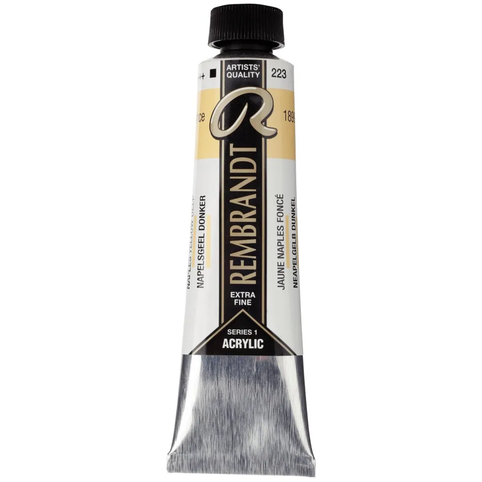 Farba akrylowa - Rembrandt - Naples Yellow Deep, 40 ml