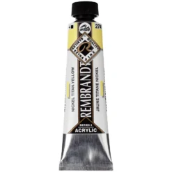 Farba akrylowa - Rembrandt - Nickel Titanium Yellow, 40 ml
