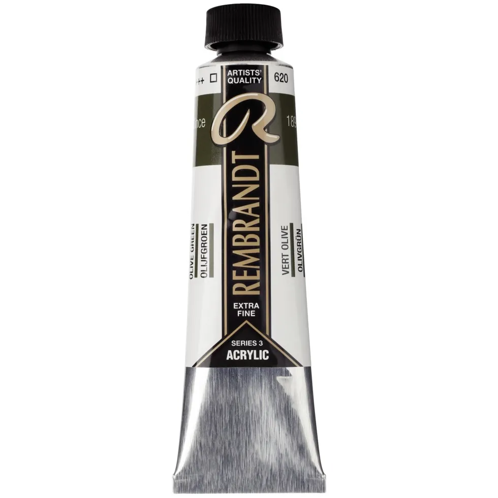 Farba akrylowa - Rembrandt - Olive Green, 40 ml