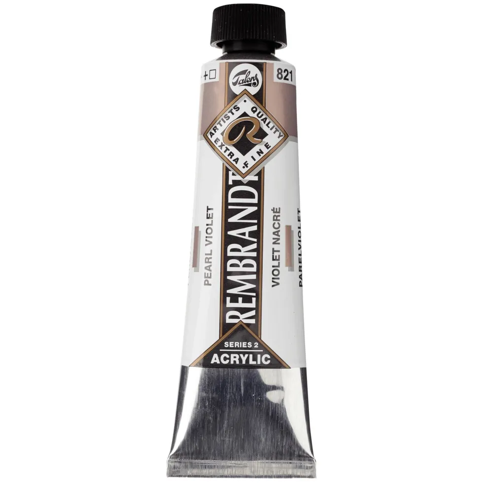 Farba akrylowa - Rembrandt - Pearl Violet, 40 ml