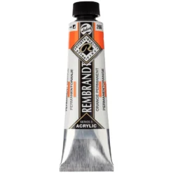 Farba akrylowa - Rembrandt - Permanent Orange, 40 ml