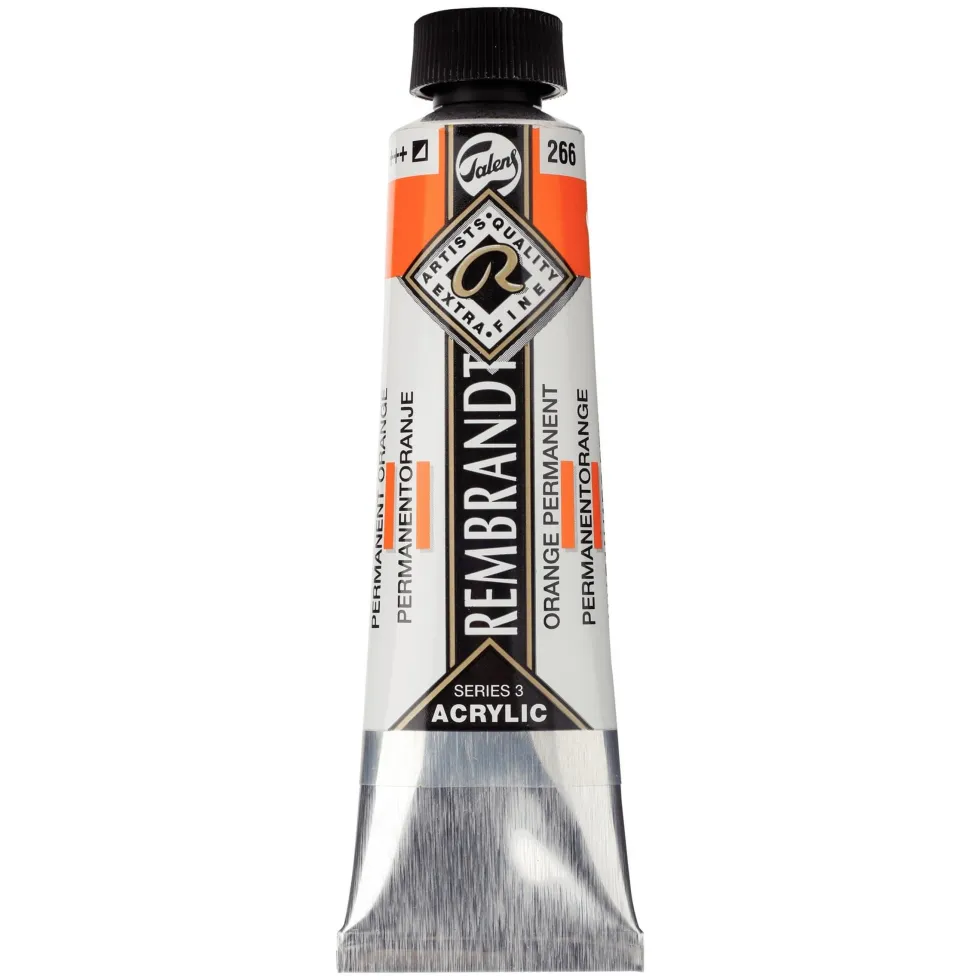 Farba akrylowa - Rembrandt - Permanent Orange, 40 ml