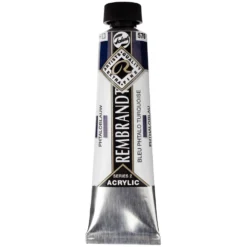 Farba akrylowa - Rembrandt - Phthalo Blue, 40 ml
