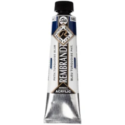 Farba akrylowa - Rembrandt - Phthalo Turquoise Blue, 40 ml