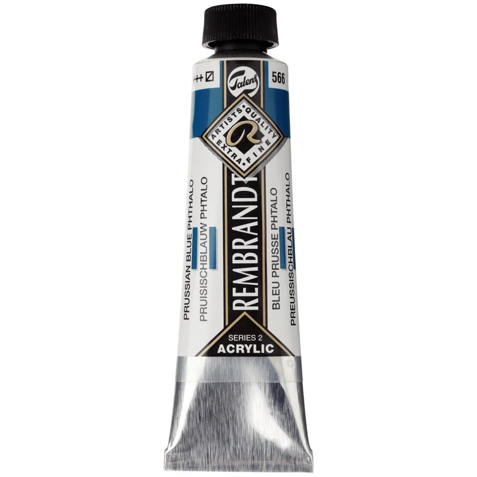 Farba akrylowa - Rembrandt - Prussian Blue Phthalo, 40 ml