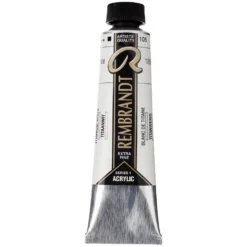 Farba akrylowa - Rembrandt - Titanium White, 40 ml