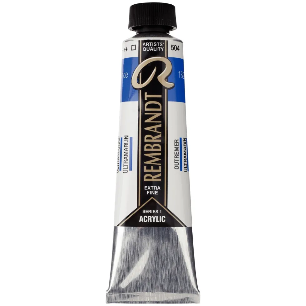 Farba akrylowa - Rembrandt - Ultramarine, 40 ml
