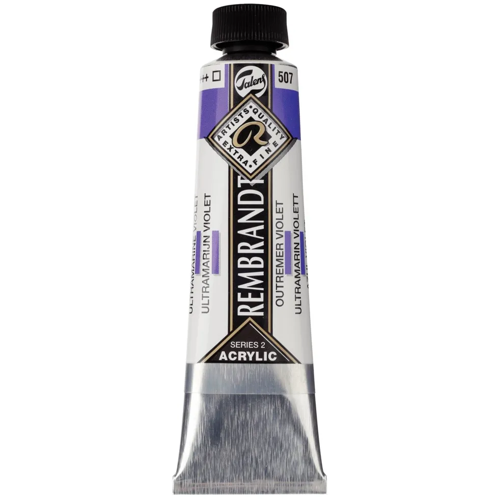 Farba akrylowa - Rembrandt - Ultramarine Violet, 40 ml