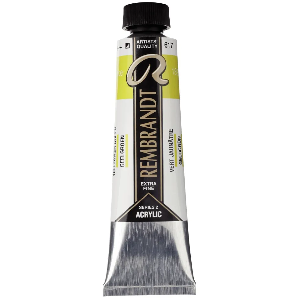 Farba akrylowa - Rembrandt - Yellowish Green, 40 ml