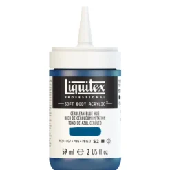 Farba akrylowa Soft Body - Liquitex - Cerulean Blue Hue, 59 ml