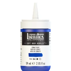 Farba akrylowa Soft Body - Liquitex - Cobalt Blue Row, 59 ml