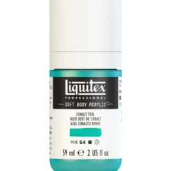 Farba akrylowa Soft Body - Liquitex - Cobalt Teal Row, 59 ml