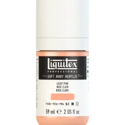 Farba akrylowa Soft Body - Liquitex - Light Pink, 59 ml