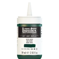Farba akrylowa Soft Body - Liquitex - Muted Green, 59 ml