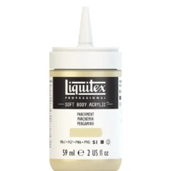 Farba akrylowa Soft Body - Liquitex - Parchment, 59 ml