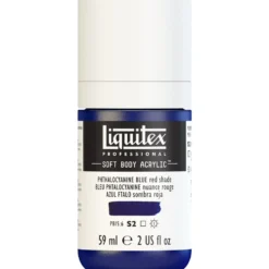 Farba akrylowa Soft Body - Liquitex - Phthalocyanine Blue Red Shade, 59 ml
