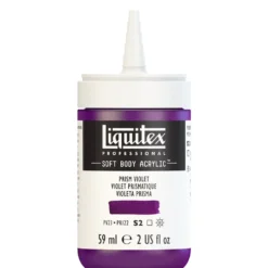 Farba akrylowa Soft Body - Liquitex - Prism Violet, 59 ml