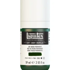Farba akrylowa Soft Body - Liquitex - Sap Green Permanent, 59 ml