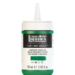 Farba akrylowa Soft Body - Liquitex - Transparent Viridian Hue, 59 ml