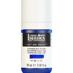 Farba akrylowa Soft Body - Liquitex - Ultramarine Blue Red Shade, 59 ml