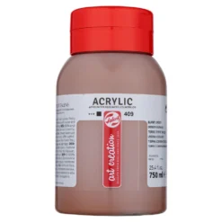 Farba akrylowa - Talens Art Creation - Burnt Umber, 750 ml
