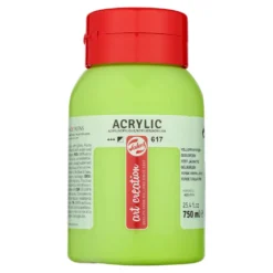 Farba akrylowa - Talens Art Creation - Yellowish Green, 750 ml