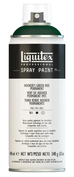 Farba akrylowa w spray'u - Liquitex - Hookers Green Hue Perm, 400 ml