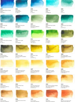Farba akwarelowa Aquarius - Roman Szmal - 211, Czerwień azowa, kostka