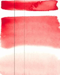 Farba akwarelowa Aquarius - Roman Szmal - 373, Perylene Scarlet, kostka