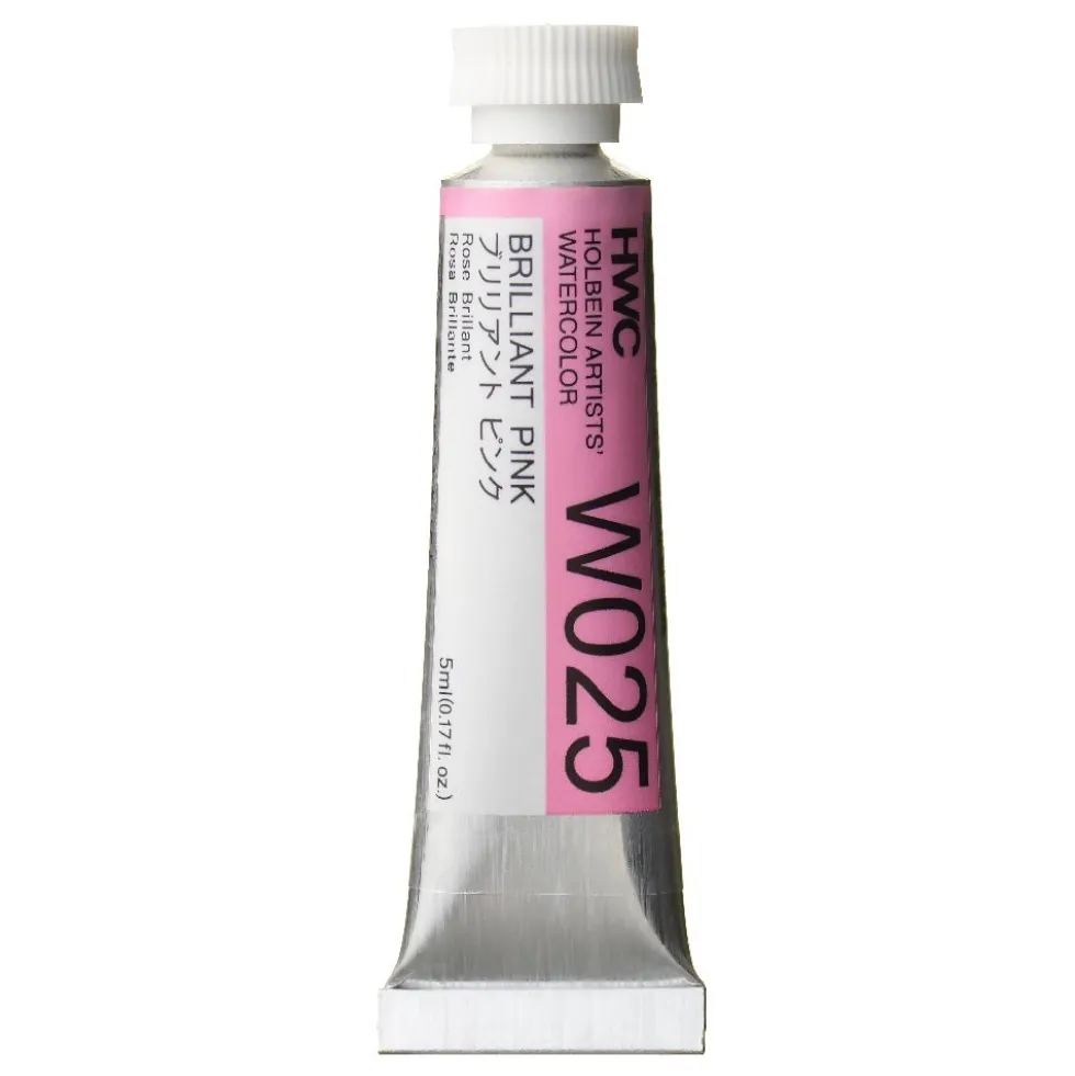 Farba akwarelowa Artists’ Watercolor - Holbein - Brilliant Pink, 5 ml