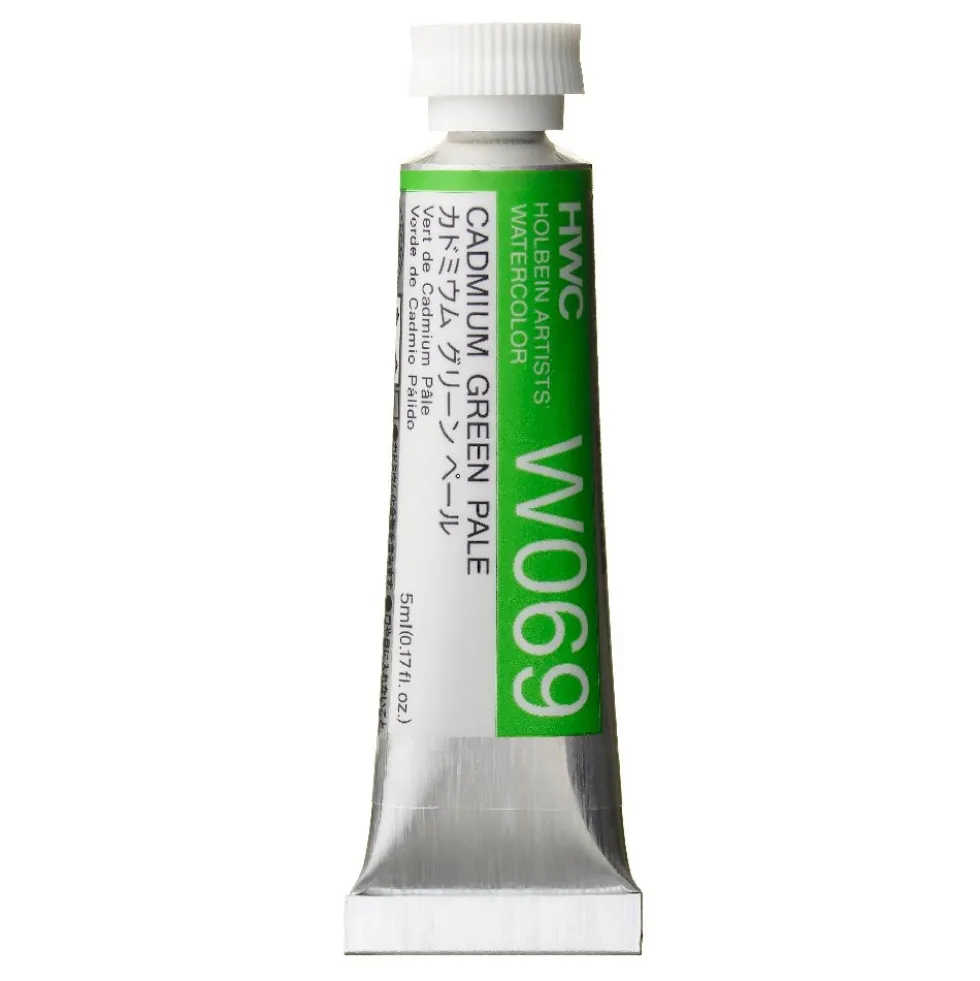 Farba akwarelowa Artists’ Watercolor - Holbein - Cadmium Green Pale, 5 ml