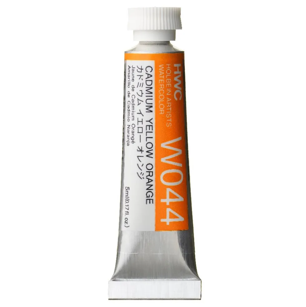 Farba akwarelowa Artists’ Watercolor - Holbein - Cadmium Yellow Orange, 5 ml