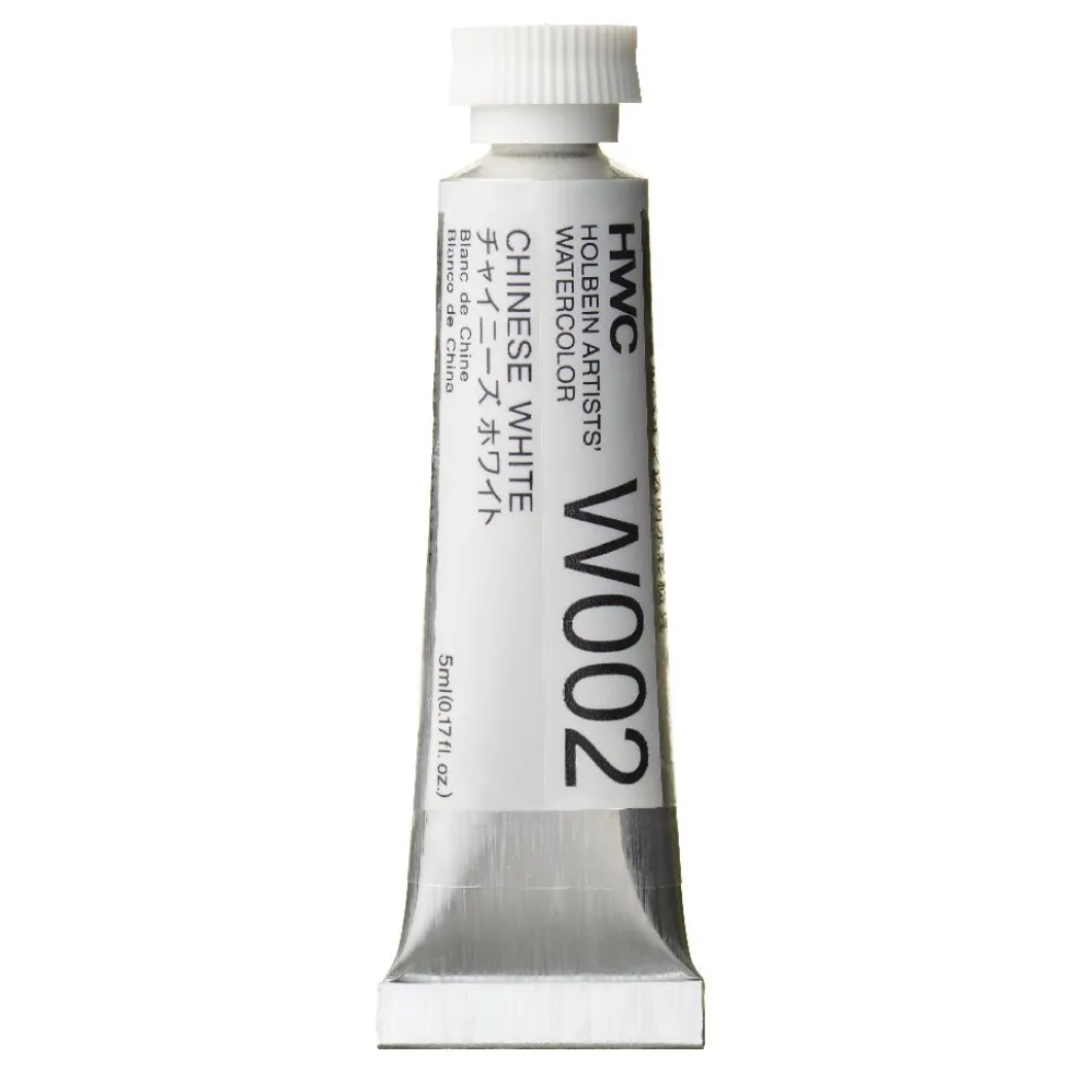 Farba akwarelowa Artists’ Watercolor - Holbein - Chinese White, 5 ml