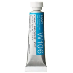 Farba akwarelowa Artists’ Watercolor - Holbein - Cobalt Turquoise Light, 5 ml