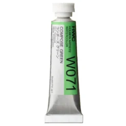 Farba akwarelowa Artists’ Watercolor - Holbein - Compose Green, 5 ml