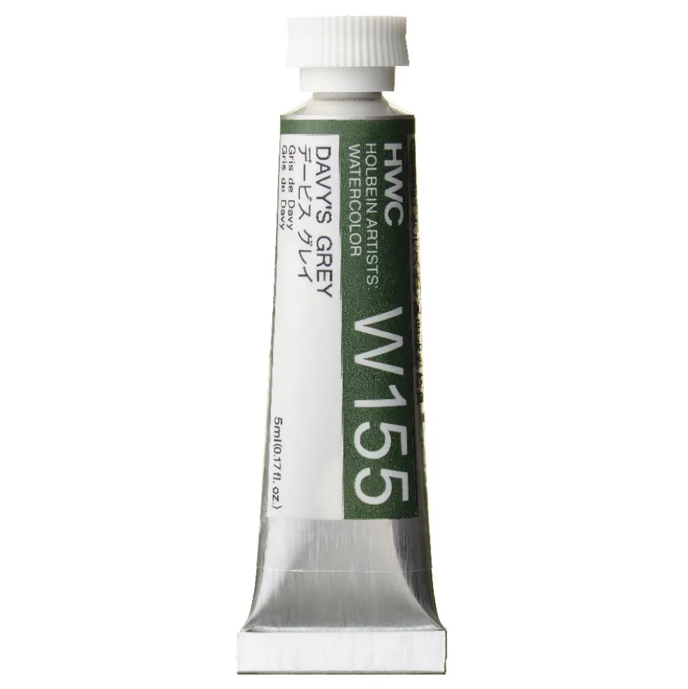 Farba akwarelowa Artists’ Watercolor - Holbein - Davy's Grey, 5 ml