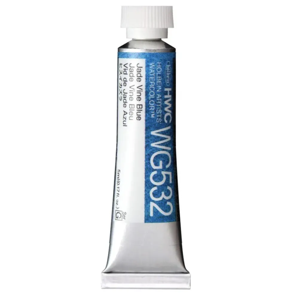 Farba akwarelowa Artists’ Watercolor - Holbein - Jade Vine Blue, 5 ml