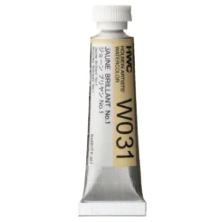 Farba akwarelowa Artists’ Watercolor - Holbein - Jaune Brillant 1, 5 ml