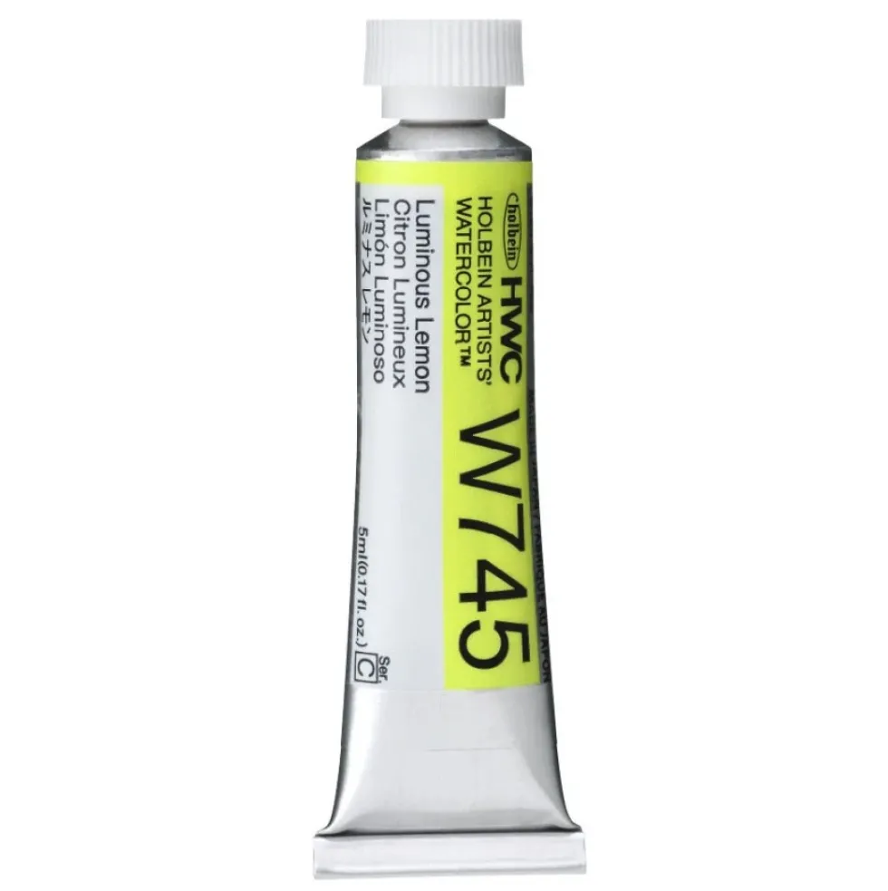 Farba akwarelowa Artists’ Watercolor - Holbein - Luminous Lemon, 5 ml