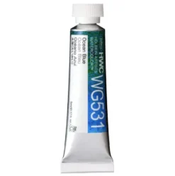 Farba akwarelowa Artists’ Watercolor - Holbein - Ocean Blue, 5 ml