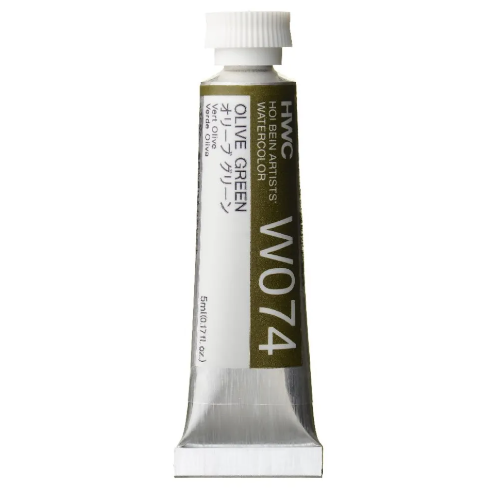 Farba akwarelowa Artists’ Watercolor - Holbein - Olive Green, 5 ml