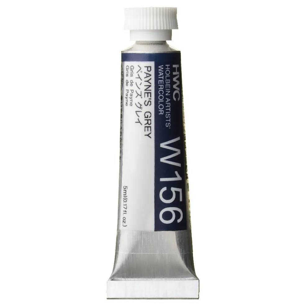 Farba akwarelowa Artists’ Watercolor - Holbein - Payne's Grey, 5 ml