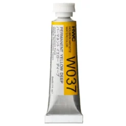 Farba akwarelowa Artists’ Watercolor - Holbein - Permanent Yellow Deep, 5 ml