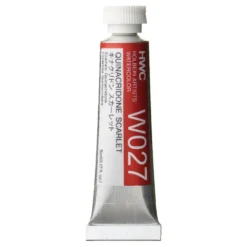 Farba akwarelowa Artists’ Watercolor - Holbein - Quinacridone Scarlet, 5 ml