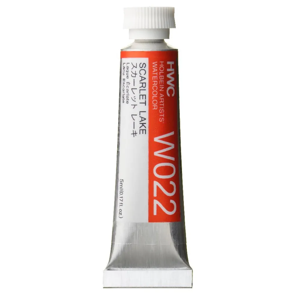 Farba akwarelowa Artists’ Watercolor - Holbein - Scarlet Lake, 5 ml